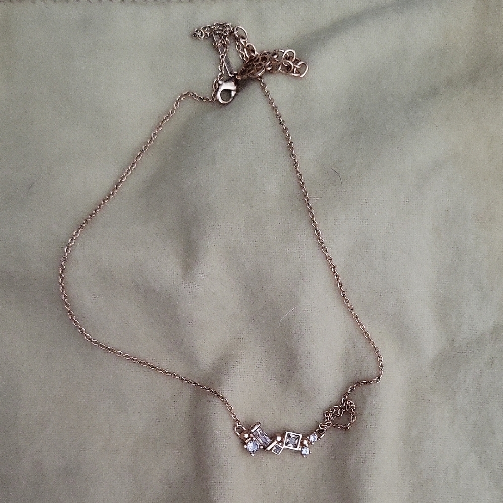 Kendra Scott Rose Gold Necklace